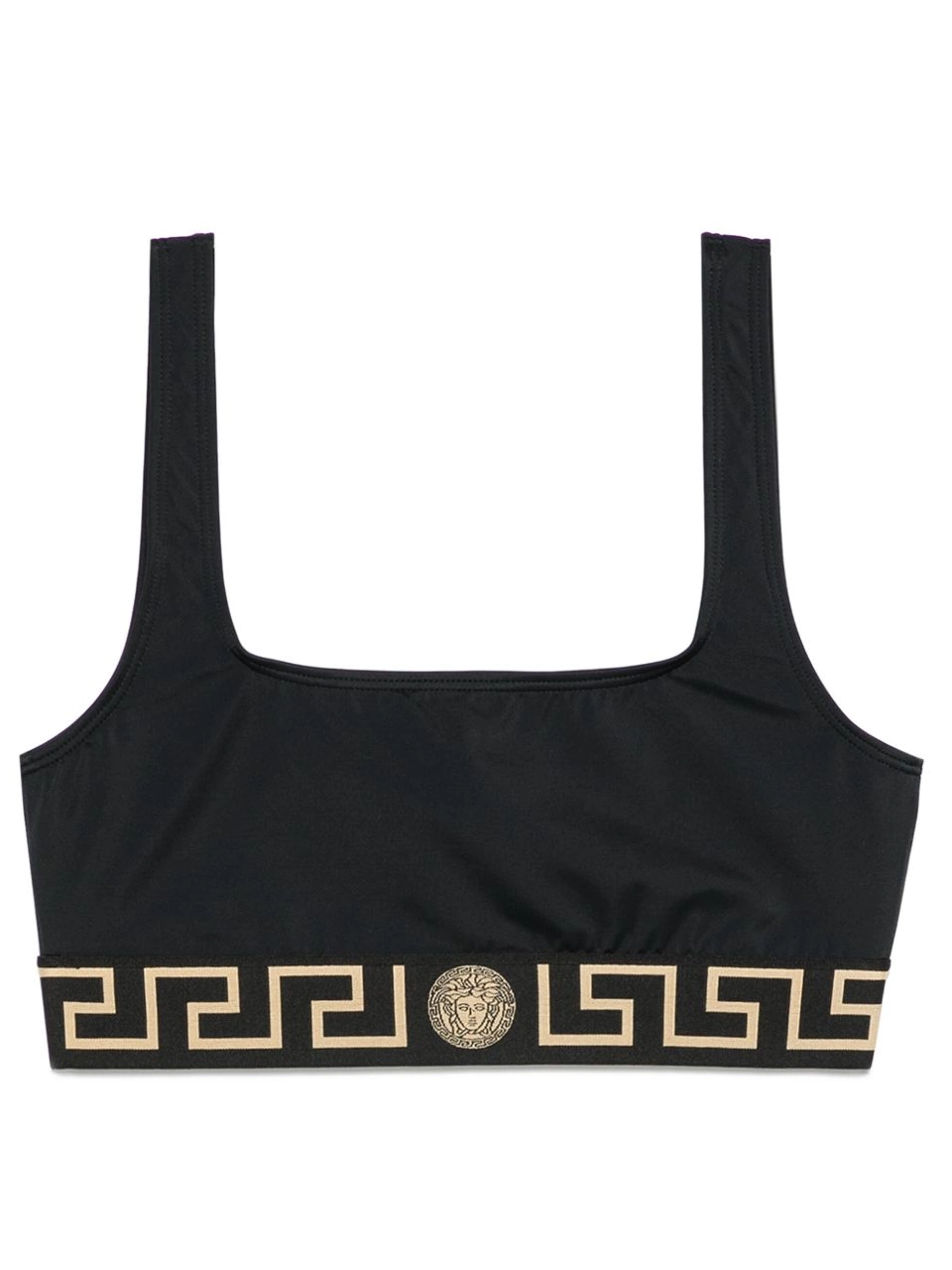 Women top bikini Greca-detailing Versace 0706